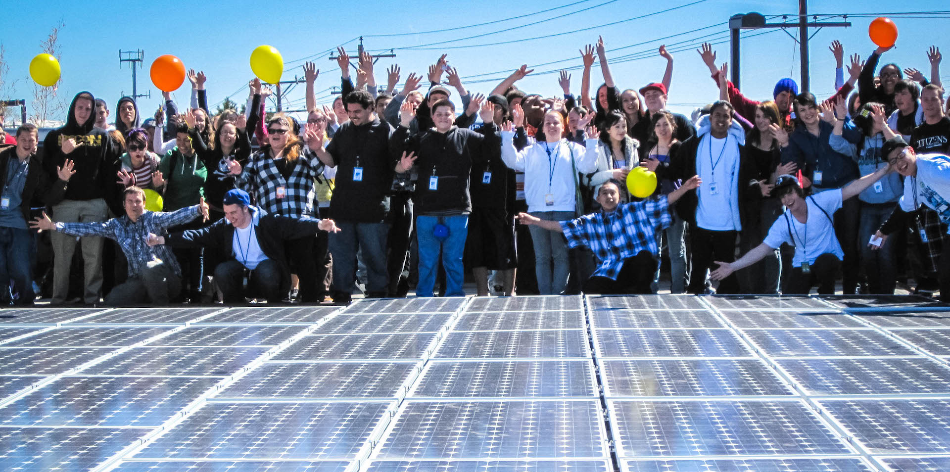 Stock image of a community engagement event.